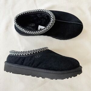 NEW UGG Tasman Slippers Winter Clogs Unisex Black Comfort Warm Womens 7
